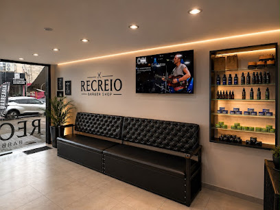 Recepção da Recreio Barber Shop